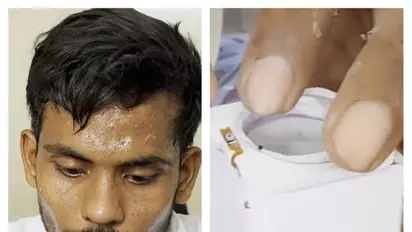 Viral Video: Andhra Pradesh’s Sai Tirumalaneedi gets Guinness Record for smallest washing machine (WATCH)