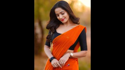 ಆರೆಂಜ್‌ ಸ್ಯಾರಿಯಲ್ಲಿ ಮಿಂಚಿದ ಶೋಭಾ ಶೆಟ್ಟಿ, ಇಷ್ಟೊಂದ್‌ ಮೇಕಪ್ ಮಾಡ್ಕೊಂಡ್ರೆ ಸ್ಕಿನ್ ಕ್ಯಾನ್ಸರ್‌ ಬರುತ್ತೆ ಎಂದ ನೆಟ್ಟಿಗರು!