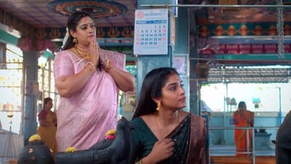 Karthigai Deepam: பாராட்டு மழையில் கார்த்திக்! பயத்தில் பதறும் அபிராமி.! என்ன ஆச்சு? கார்த்திகை தீபம் அப்டேட்!