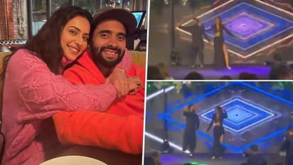 Shilpa Shetty, Raj Kundra perform at Rakul Preet Singh, Jackky Bhagnani sangeet [WATCH]