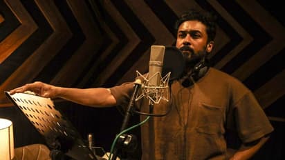 కంగువ' డబ్బింగ్ స్టార్ట్ చేసిన స్టార్ హీరో సూర్య.. ఫోటో వైరల్..