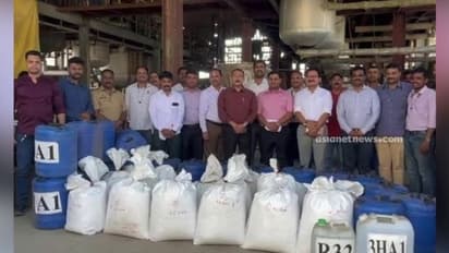 പുറമെ ഉപ്പ് ഫാക്ടറിയും കെമിക്കൽ യൂണിറ്റും, അകത്ത് 'ബ്രേക്കിങ് ബാഡ്' ഇടപാട്; പിടിച്ചത് 3500 കോടിയുടെ ലഹരി!