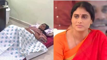 വീട്ടുതടങ്കൽ ഒഴിവാക്കാൻ കോണ്‍ഗ്രസ് ഓഫീസിൽ കിടന്നുറങ്ങി വൈ എസ് ശർമിളയുടെ സമരം; സഹോദരൻ ജഗനെതിരെ രൂക്ഷവിമർശനം