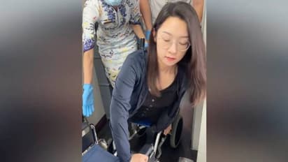 കൂട്ടിനാരുമില്ല, വീൽചെയറിലെത്തിയ സ്ത്രീക്ക് വിമാനയാത്ര നിഷേധിച്ചു, ചൈന എയർലൈനിനെതിരെ രൂക്ഷവിമർശനം