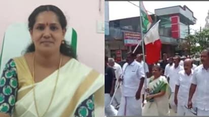 യുഡിഎഫിൽ നിന്ന് വിജയിച്ചു, സ്ഥാനം നിലനിര്ത്താൻ എൽഡിഎഫിൽ, പ്രസിഡന്റുമായി, ഗെറ്റൗട്ടടിച്ച് തെര. കമ്മീഷൻ