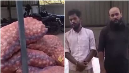 സവാളയുടെ മറവിൽ ഹാൻസ് കടത്താൻ ശ്രമം: പിടിച്ചെടുത്തത് 20 ലക്ഷത്തിന്റെ പുകയില ഉൽപ്പന്നങ്ങൾ, രണ്ടു പേർ അറസ്റ്റിൽ