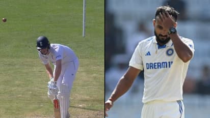 എന്ത് വിധിയിത്... ആകാശ് ദീപിന് അരങ്ങേറ്റ ടെസ്റ്റിൽ രണ്ടാം ഓവറില് തന്നെ വിക്കറ്റ്, പിന്നാലെ നോ ബോള് സൈറണ്