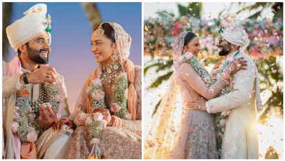 Wedding Video:  शादी में दिल से झूमते दिखें रकुल-जैकी, देखते रह जाएंगे दोनों की लव केमेट्री! 
