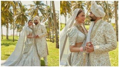 Rakul Preet Singh wedding Photo: सफेद लहंगे में जैकी संग कमाल की ट्यूनिंग करती दिखीं रकुल प्रीत...