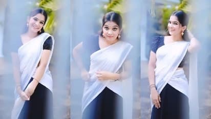 തനി നാടൻ ലുക്കിൽ സുന്ദരിയായി മരിയ പ്രിൻസ്