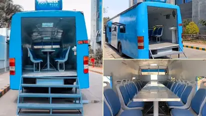 Bengaluru: Discarded bus converted into mobile canteen for BMTC employees, video goes viral (WATCH)