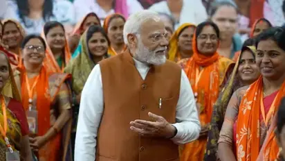 PM Modi interacts with women cattle owners in Varanasi, shares glimpses on social media (WATCH)