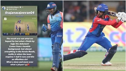 എന്തൊരു താരമാണവള്! വയനാട്ടില് നിന്നുള്ള പുലിക്കുട്ടി സജന സജീവനെ വാഴ്ത്തി ഇന്ത്യന് താരം ജമീമ റോഡ്രിഗസ്