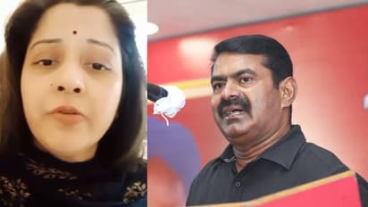 Vijayalakshmi Vs Seeman : மீண்டும் சீண்டிய சீமான்.! வீடியோ வெளியிட்டு வெளுத்து வாங்கிய நடிகை விஜயலட்சுமி