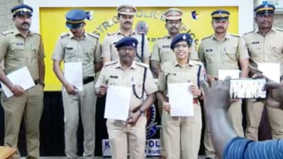 ആലുവാ സ്ക്വാഡിന് ഗുഡ് സർവീസ് എൻട്രി, പ്രശംസാപത്രം സമ്മാനിച്ചു, അജ്മീറിൽ സാഹസികമായി പ്രതികളെ പിടിച്ചതിന്