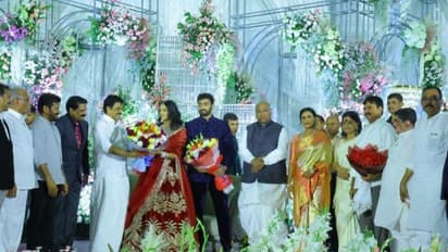 వైఎస్ షర్మిల తనయుడి రిసెప్షన్ కు హాజరైన ఖర్గే, రేవంత్ రెడ్డి .. కనిపించని జగన్..