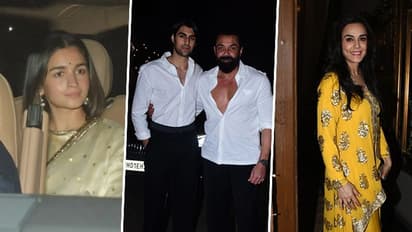 Sanjay Leela Bhansali's birthday bash: Alia Bhatt to Bobby Deol, celebs attend in their best attires