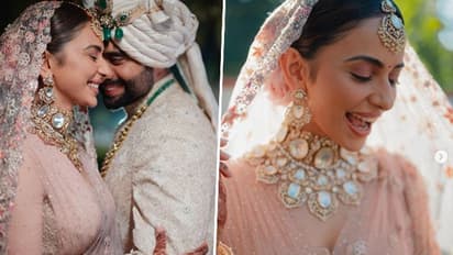 Rakul Preet Singh and Jackky Bhagnani share new pictures from their dreamy wedding