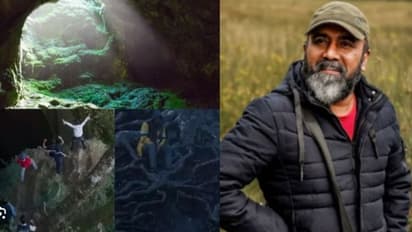 50 അടി ആഴമുള്ള മൂന്ന് കുഴികൾ, ദിവസവും 125 ഐസ് ക്യൂബ്, വളരെ റിസ്ക്; ഒറിജിനലിനെ വെല്ലുന്ന 'ഗുണ കേവ്' കഥ