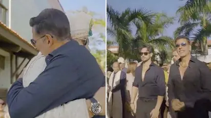 Rakul Preet Singh-Jackky Bhagnani's wedding video: Akshay Kumar, Tiger Shroff's dance to dhol beats-WATCH