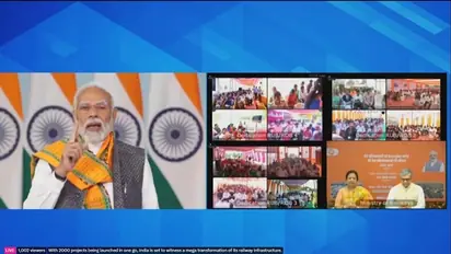 PM Modi lays foundation stone for re-development of 554 Railway stations under Amrit Bharat Station Scheme