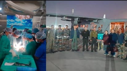  ಮಿಲಿಟರಿ ಹಿರಿಯ ಅಧಿಕಾರಿಯ ರಕ್ಷಣೆಗೆ ಭಾರತೀಯ ವಾಯುಸೇನೆಯ ಮಿಂಚಿನ ಕಾರ್ಯಾಚರಣೆ..! 