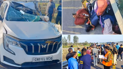 Shocking Viral Video: Accident on Purvanchal Expressway claims lives of two women (WATCH)