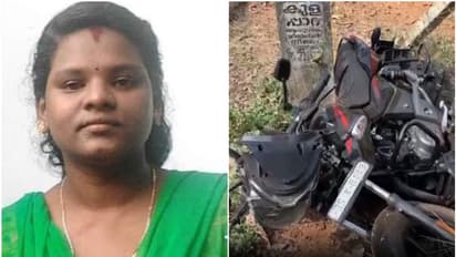 നിയന്ത്രണം വിട്ട ബൈക്ക് വൈദ്യുത പോസ്റ്റിലിടിച്ച് യുവതിക്ക് ദാരുണാന്ത്യം