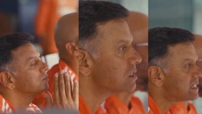 ആശാനെ ഇത്രയും ആവേശത്തില് മുമ്പ് കണ്ടിട്ടുണ്ടോ, വിജയനിമിഷത്തില് വികാരഭരിതനായി ദ്രാവിഡ്