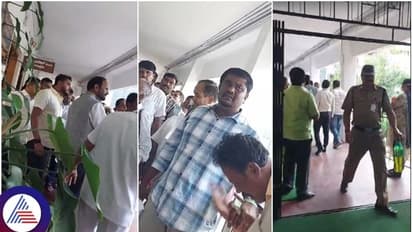 ಬಿಡಿಎ ಅಧ್ಯಕ್ಷರ ಕಚೇರಿ ಮುಂದೆ ರೈತ ಆತ್ಮಹತ್ಯೆಗೆ ಯತ್ನ; ಭೂಮಿ ಕೊಟ್ಟು 30 ವರ್ಷವಾದ್ರೂ ಪರಿಹಾರ ಸಿಕ್ಕಿಲ್ಲ!