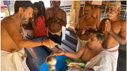 ഏറെക്കാലത്തെ ആഗ്രഹം, ആനന്ദ നാരായണന് അത്രമേൽ ആനന്ദ ലബ്ദി; അവശതകൾ മറന്ന് വീൽചെയറിൽ ചക്കുളത്തെത്തി