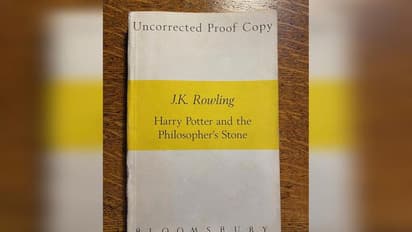 Rare Harry Potter proof copy, bought for pennies in 1997, fetches more than Rs 11.56 lakh at auction