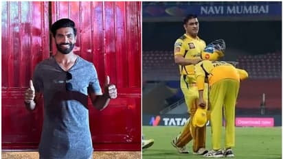Ravindra Jadeja's fanboy moment: Strikes a pose in front of MS Dhoni's Ranchi farmhouse