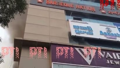 വിശാഖപട്ടണത്ത് ബൈജൂസ് ആകാശ് ട്യൂഷൻ സെന്ററിൽ വൻ തീപിടിത്തം, എല്ലാ ഉപകരണങ്ങളും കത്തി നശിച്ചു