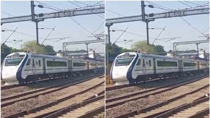 കമ്പാർട്ട്മെന്റിൽ പുക, അലാം മുഴങ്ങി; വന്ദേഭാരത് ട്രെയിൻ ആലുവയിൽ നിർത്തിയിട്ടു