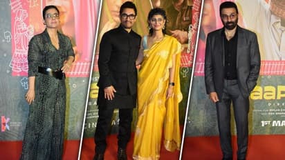 'Laapataa Ladies' screening: Kajol to Sunny Deol, celebs attend Aamir Khan-Kiran Rao's film event