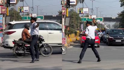 ಡ್ಯಾನ್ಸಿಂಗ್ ಪೊಲೀಸ್ ರಂಜೀತ್ ಪ್ರಯತ್ನಕ್ಕೆ ಸಚಿವರ ಮೆಚ್ಚುಗೆ, ಜಾಕ್ಸನ್ ಮೂನ್ವಾಕ್ ವಿಡಿಯೋ ವೈರಲ್!