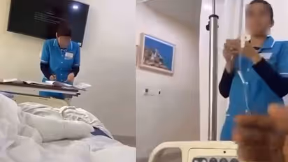 Viral VIDEO: Nurse hits back at African patient who said 'India not good for bed' (WATCH)