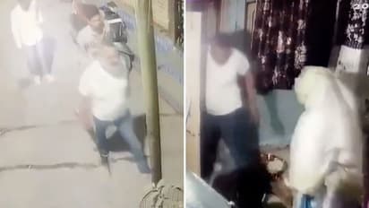 Indore: Former Congress councillor Anwar Kadri enters journalist's house with gun, beats him; WATCH CCTV video