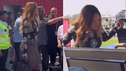 WATCH: Rihanna arrives at Jamnagar for Anant Ambani, Radhika Merchant's pre-wedding festivities