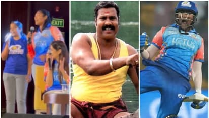 മലയാളികളുണ്ടോ, മണിച്ചേട്ടനെ അറിയുമോ? പിന്നാലെ സജനയുടെ പാട്ട്; മുംബൈ ഇന്ത്യന്‍സ് ആരാധകരെ കയ്യിലെടുത്ത് താരം