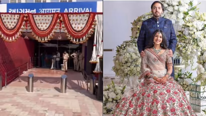 Anant Ambani, Radhika Merchant pre-wedding festivities: Jamnagar airport, VIP lounge decorated (Watch)