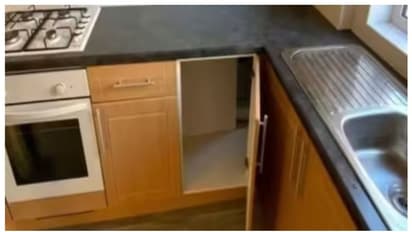 അടുക്കളയിലെ സിങ്കിന് അടിയിലെ ദ്വാരം പരിശോധിച്ച ദമ്പതികൾ ഞെട്ടി; എല്ലാവിധ സൌകര്യങ്ങളോടും കൂടിയ രഹസ്യമുറി!