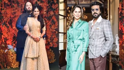 అంబాని ఇంట పెళ్లికి మెగా పవర్ స్టార్ రామ్ చరణ్ దంపతులు..