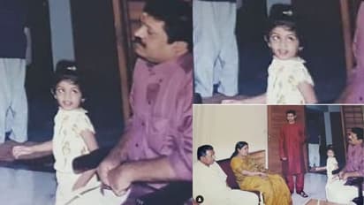 ഓർമചിത്രം, ഫ്രെയിമിൽ മുഖ്യമന്ത്രിയും സുരേഷ് ഗോപിയും; ഒപ്പമുള്ള കുട്ടിക്കുറുമ്പിയെ മനസിലായോ ?