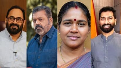 மத்திய அமைச்சர் ராஜீவ் சந்திரசேகர் முதல் நடிகர் சுரேஷ் கோபி வரை.. பாஜகவின் முக்கிய வேட்பாளர்கள் யார் யார்?
