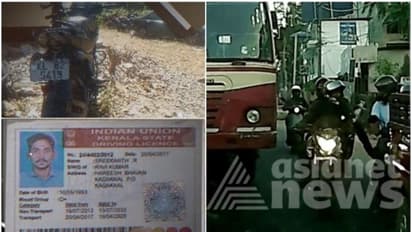 സ്കൂട്ടർ യാത്രക്കാരനെ ചവിട്ടി ബൈക്ക് യാത്രികൻ; ദൃശ്യങ്ങൾ പതിഞ്ഞത് കാറിൻ്റെ ക്യാമറയിൽ, നടപടിയെടുത്ത് എംവിഡി