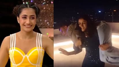 ബാറ്റര്മാരെ വട്ടം കറക്കുന്ന ചാഹലിനെ ചുമലിലെടുത്ത് വട്ടം കറക്കി സംഗീത ഫോഗട്ട്, കിളി പാറി ഇന്ത്യൻ താരം