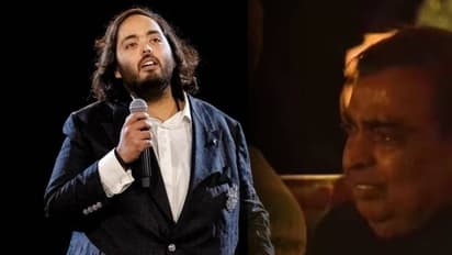 மகன் ஆனந்த் அம்பானி பேச்சைக் கேட்டு அழுத முகேஷ் அம்பானி; நெகிழ வைக்கும் வீடியோ!