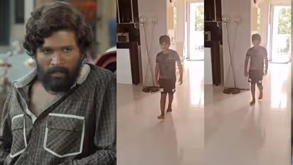 అల్లు అర్జున్ తనయుడు టాలెంట్.. తండ్రిని ఇమిటేట్ చేస్తోన్న అల్లు అయాన్ వైరల్ వీడియో